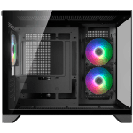 COUGAR FV150 Mini RGB PC Case, Mid tower, Black