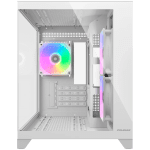 COUGAR FV150 Mini RGB PC Case, Mid tower, White