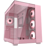 COUGAR FV150 RGB PC Case, Mid tower, Pink