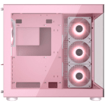 COUGAR FV150 RGB PC Case, Mid tower, Pink