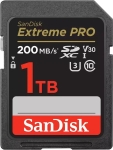 Карта памет SanDisk Extreme PRO 1TB SDXC Memory Card, UHS-I, Class 10, U3, V30