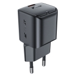 Acefast Универсално зарядно за стена Charger Wall GaN PD20W - A73 Mini - USB-C x 1, Black
