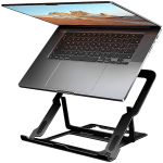 AXAGON STND-LAB ALU stand for 10" - 17,3" laptops, 8 adjustable angles, black