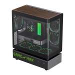 Gamemax кутия Case ATX - N90 BG - Addressable RGB, Modular Dual-Chamber