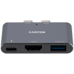 CANYON hub DS-1 3in1 Thunderbolt 3 Space Grey
