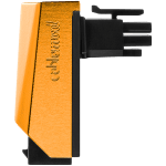 CableMod 12VHPWR 90 Degree Angled Adapter (Nvidia 4000 series) - Variant A - Orange