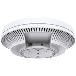 AX3600 Ceiling Mount Dual-Band Wi-Fi 6 Access Point PORT:1×2.5 Gigabit RJ45 PortSPEED:1148Mbps at  2.4 GHz + 2402 Mbps at 5 GHzFEATURE: High Density connectivity（1000+ Clients）, 802.3at POE and 12V DC, 8×Internal Antennas, MU-MIMO, etc.