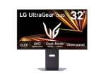 Монитор LG 32GX850A-B, 31.5", UltraGear OLED, 0.03ms, AG, UHD 4K (3840x2160), Dual-Mode (4K 165Hz FHD 330Hz), HDR 10, DCI-P3 99%, 1500000:1, 275cd/m2, DCI-P3 98.5%, USB, AMD Free-sync, NVIDIA G-Sync, VRR, HDMI, DisplayPort,  LG Switch, Height, Tilt, Pivot