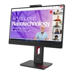 Монитор Lenovo ThinkVision T27QD-4v 27", IPS, WLED, 2560x1440, 16:9, 4ms, 48Hz - 120Hz, 350 cd/m2, 1500:1, webcam (5MP, IR+RGB), Microphone, Speakers 5Wx2, HDMI, DP, USB hub, RJ45, Tilt, Swivel, Pivot, Height Adjust Stand