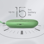 Тонколони HiFuture ASCENDO Matcha Green,  Bluetooth 5.3, IPX7 Waterproof, 20W Output, Pair to Play (TWS Mode), Up to 15 Hours Playtime, Built in 2-in-1 Amplifier