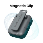 Тонколони HiFuture Pocket S Grey,  Bluetooth 5.4, IPX7 Waterproof, 5W Output, Pair to Play (TWS Mode), Up to 8 Hours Playtime, Support Clip for Wear, Support Magnetic