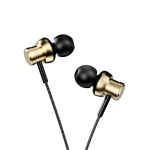 Слушалки HiFuture Hi5 Champagne Gold, Metal Body by CNC, High Clarity Microphone, TYPE-C Plug Cord-controlled, Hi-Res Audio Certified, Total cable length 1220mm±30mm