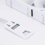 Thermalright Комплект вентилатори Fan Pack 3-in-1 3x120mm - TL-M12QRW x 3 - White, Reverse, Infinity Mirror, Daisy-Chain, A-RGB