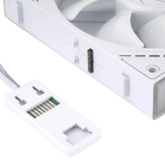 Thermalright Комплект вентилатори Fan Pack 3-in-1 3x120mm - TL-M12QW x 3 - White, Infinity Mirror, Daisy-Chain, A-RGB