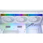 Thermalright Комплект вентилатори Fan Pack 3-in-1 3x120mm - TL-M12QW x 3 - White, Infinity Mirror, Daisy-Chain, A-RGB