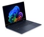 Лаптоп HP EliteBook X Flip G2i AI 14" Atmospheric Blue, Ultra 7 356H(up to 4.7Ghz/18MB/16C), 14" WUXGA AG 800nits Sure View Touchscreen, 32GB LPDDR5X On-board, 1TB PCIe SSD, Intel R15 5G GPS, WiFi7 + BT6, FPR, NFC, Backlit Kbd, 6C Batt, Win 11 Pro, 3Y Off