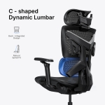 Anda Seat геймърски стол Gaming Chair X-Air Mega - XL Black Mesh