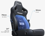 Anda Seat геймърски стол Gaming Chair Kaiser 4 V2 - Fabric Dark Grey