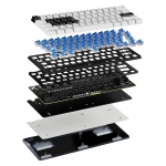 Pulsar професионална геймърска механична клавиатура Professional Gaming Mechanical Keyboard PCMK 3 HE 60 ANSI Black - 8K, Gateron Magnetic Switches [Linear]