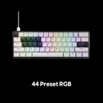 Pulsar професионална геймърска механична клавиатура Professional Gaming Mechanical Keyboard PCMK 3 HE 60 ANSI Black - 8K, Gateron Magnetic Switches [Linear]
