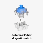 Pulsar професионална геймърска механична клавиатура Professional Gaming Mechanical Keyboard PCMK 3 HE 60 ANSI Black - 8K, Gateron Magnetic Switches [Linear]