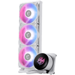 MSI MPG CORELIQUID P13 360 WHITE, 3x120mm Pre-installed CycloBlade 9 ARGB Daisy Chain Fans, 2.1-inch LCD screen, Copper Base, UNI BRACKET, Intel LGA 1700/1851, AMD AM5/AM4, 5Y Warranty