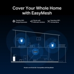 2-лентов Wi-Fi 7 рутер Mercusys MR37BE