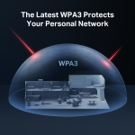 2-лентов Wi-Fi 7 рутер Mercusys MR37BE