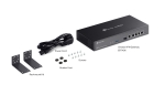 Omada гигабитен VPN рутер TP-Link ER7406 Rackmount/Desktop