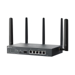 Гигабитен VPN рутер TP-Link Omada 4G+ Cat6 ER706W-4G AX3000