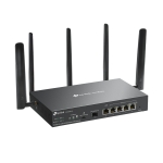 Гигабитен VPN рутер TP-Link Omada 4G+ Cat6 ER706W-4G AX3000