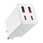 Зарядно устройство Baseus GAN6 Pro, 2xUSB-C + 2xUSB, 65W P10162701213-00 - бяло