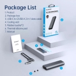 NVMe M.2 SSD кутия за диск Orico AM2C3-G2 USB Type-C