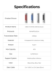 Orico външна кутия за диск Storage - Case - M.2 NVMe M key - 40Gbps, USB-A/USB-C - TCM2-U4-BK-BP