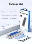Orico външна кутия за диск Storage - Case - M.2 NVMe M key - 40Gbps, USB-A/USB-C - TCM2-U4-BK-BP