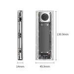 Orico външна кутия за диск Storage - Case - M.2 NVMe M key - 40Gbps, USB-A/USB-C - TCM2-U4-BK-BP