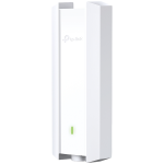 TP-Link EAP610-Outdoor AX1800 Outdoor Dual-Band Wi-Fi 6 Access Point,1× G RJ45 Port,574Mbps at 2.4 GHz + 1201 Mbps at 5 GHz,IP67,4×Internal Antennas,Mesh, Seamless Roaming, MU-MIMO, Band Steering, Beamforming,Load Balance, Airtime Fairness,Omada app