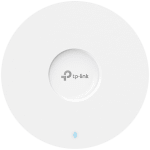 TP-Link EAP613 AX1800 Ceiling Mount Dual-Band Wi-Fi 6 Access Point, 1 x Gigabit RJ45 Port,574Mbps at  2.4 GHz + 1201 Mbps at 5 GHz, 802.3at POE and 12V DC (Power Adapter is not included), 2xInternal Antennas, MU-MIMO, Seamless Roaming, Band Steering