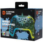 CANYON gamepad Brighter GP-02 Wired Crystal