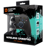 CANYON gamepad GP-W3 Android/Nintendo/PC/PS3 Wireless Black