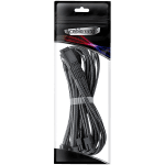 CableMod E-Series Pro ModMesh Sleeved 12VHPWR PCI-e Cable for Super Flower Leadex Platinum / Platinum SE / Titanium / V Gold Pro / V Platinum Pro, EVGA G7 / G6 / G5 / G3 / G2 / P2 / T2 (Carbon, Nvidia 4000 series, 16-pin to Quad 8-pin, 60cm)