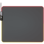 COUGAR Neon, RGB Gaming Mouse Pad, HD Texture Design, Stitched Lighting Border + 4mm Thickness, Wave-Shaped Anti-Slip Rubber Base, Cloth / Nature Rubber, 350 x 300 x 4 mm