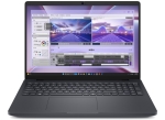 Лаптоп Dell Pro Max 16 MC16250, Intel Ultra 7 265H, vPro (13TOPS NPU, 16 cores, up to 5.30 GHz), 16", FHD+ (1920x1200), 300nits, 32GB: 2x16GB, DDR5, 5600 MT/s, 1TB SSD, NVIDIA RTX PRO 1000 8GB GDDR7, FHD + IR Cam and Mic, Wi-Fi 7, FPR, Backlit Kb, Win11 P