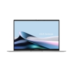 Лаптоп Asus Zenbook UX3405CA-ST1109NA, Intel Ultra 9 285H 2.9 GHz (24MB Cache, up to 5.4 GHz, 16 cores, 16 Threads), 14.0 OLED WQXGA+(WQ+) 2880X1800 16:10 Bend+500nits Glare , 120 Hz, LPDDR5X 32GB ( on board ),1TB  SSD G4, No OS , Foggy Silver, no adapter