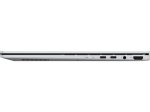 Лаптоп Asus Zenbook UX3405CA-ST1109NA, Intel Ultra 9 285H 2.9 GHz (24MB Cache, up to 5.4 GHz, 16 cores, 16 Threads), 14.0 OLED WQXGA+(WQ+) 2880X1800 16:10 Bend+500nits Glare , 120 Hz, LPDDR5X 32GB ( on board ),1TB  SSD G4, No OS , Foggy Silver, no adapter