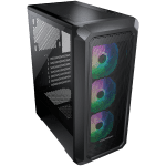 COUGAR Archon 2 Mesh RGB PC Case, Mid Tower, Black