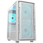COUGAR UNIFACE MINI RGB, PC Case, Mini Tower, White