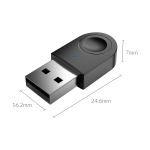 Orico блутут адаптер Bluetooth 5.0 USB adapter, black - BTA-608-BK