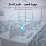 Orico блутут адаптер Bluetooth 5.0 USB adapter, black - BTA-608-BK