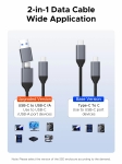 Orico външна кутия за диск Storage - Case - M.2 NVMe/SATA M/B key - USB3.1 Type-C/A, Silicone Protective Case, 10Gbps - AXM2S-G2-V1-GY-BP